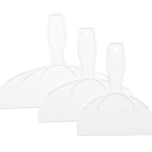 Set van 3 plamuurmessen - kunststof